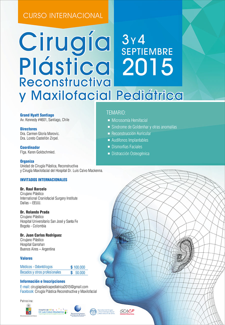 Curso Internacional Cirugía Plástica Reconstructiva y Maxilofacial Pediátrica 2015